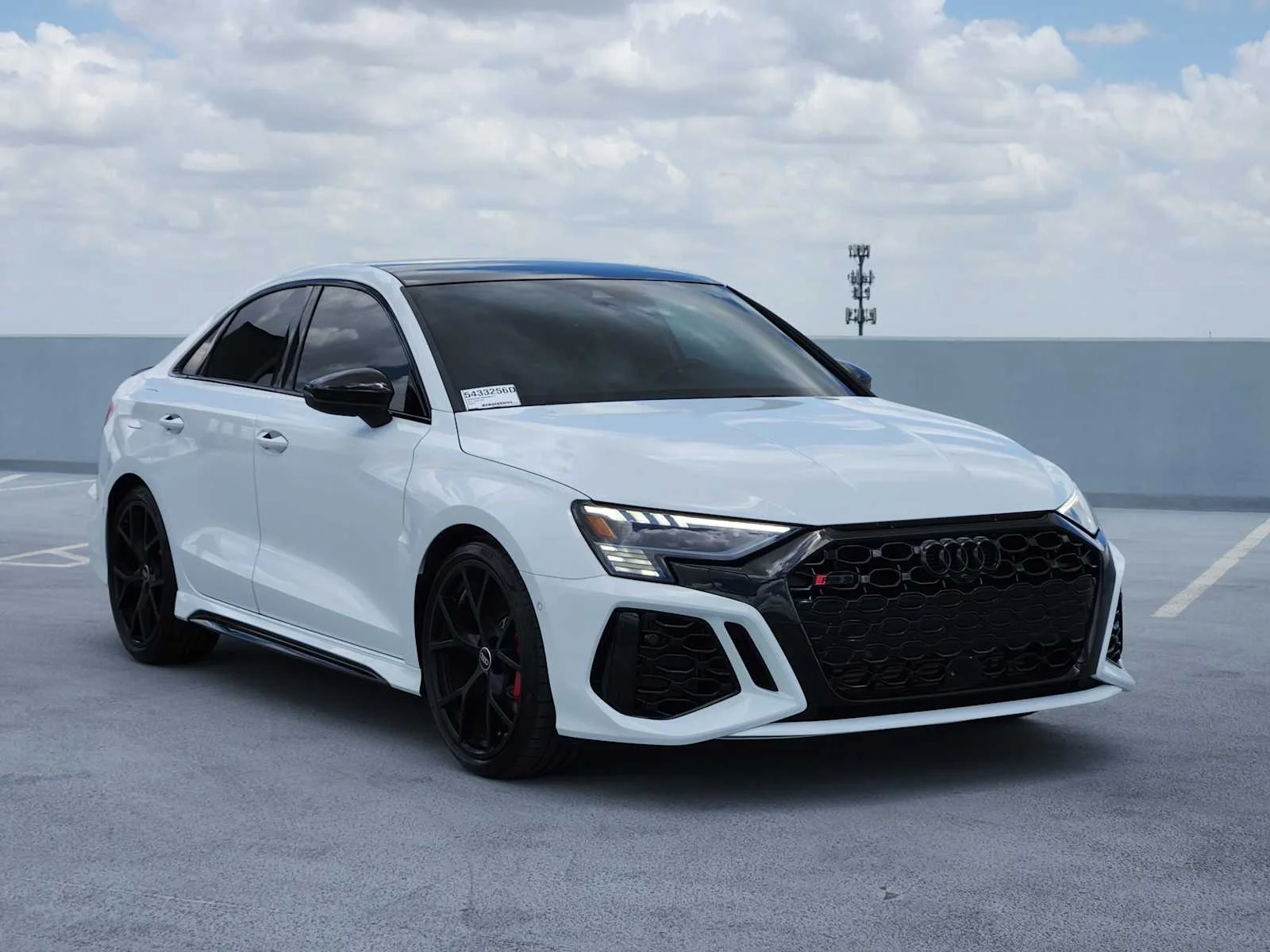 Used 2024 Glacier White Metallic Audi  image 3