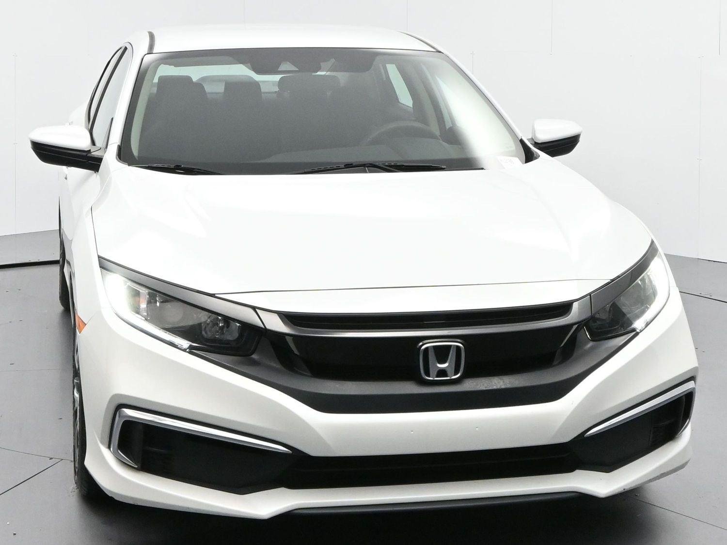 Used 2020 Platinum White Pearl Honda LX image 2