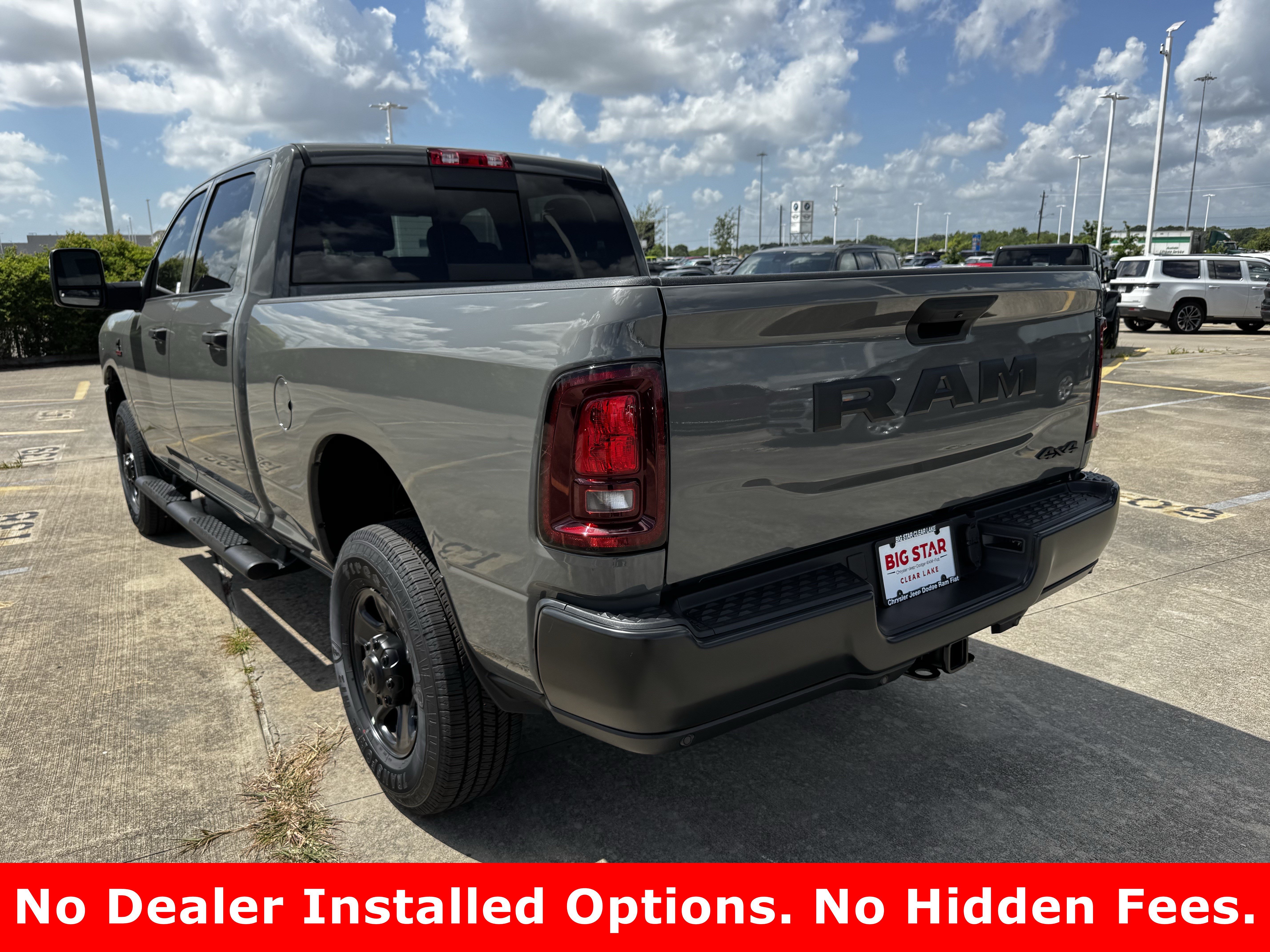 New 2026 Ceramic Gray Clear-Coat Exterior Paint RAM Tradesman image 5