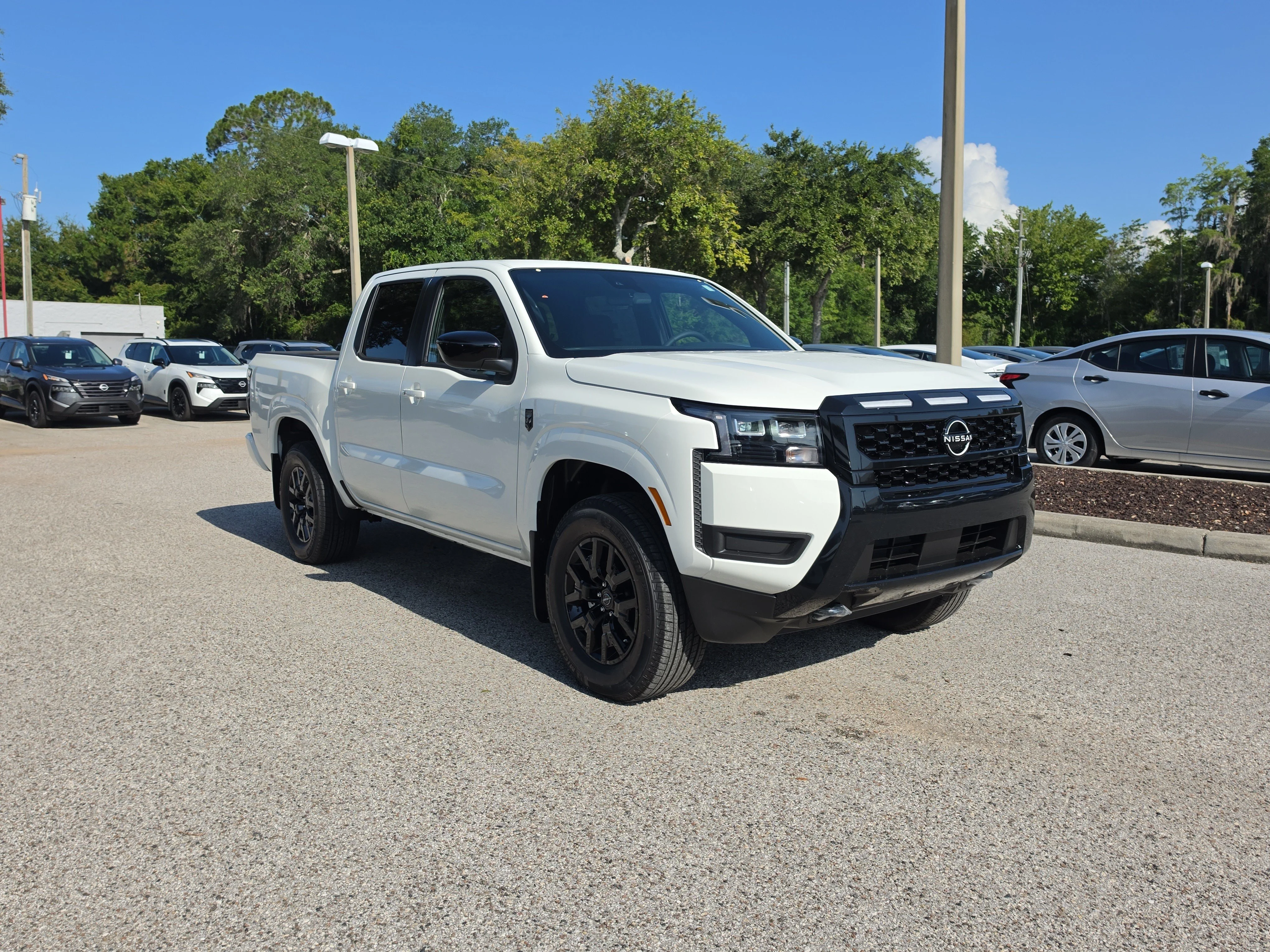 New 2026 Glacier White Nissan Crew Cab SV image 2