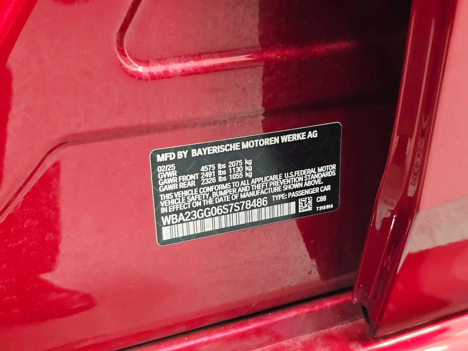 Certified Used 2025 Vegas Red Metallic BMW 228 xDrive image 29