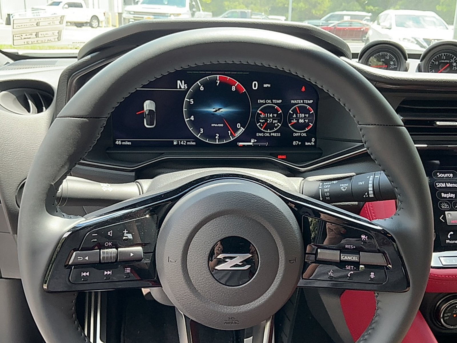 New 2026 Pearl White Tricoat/Super Black Nissan Performance image 8