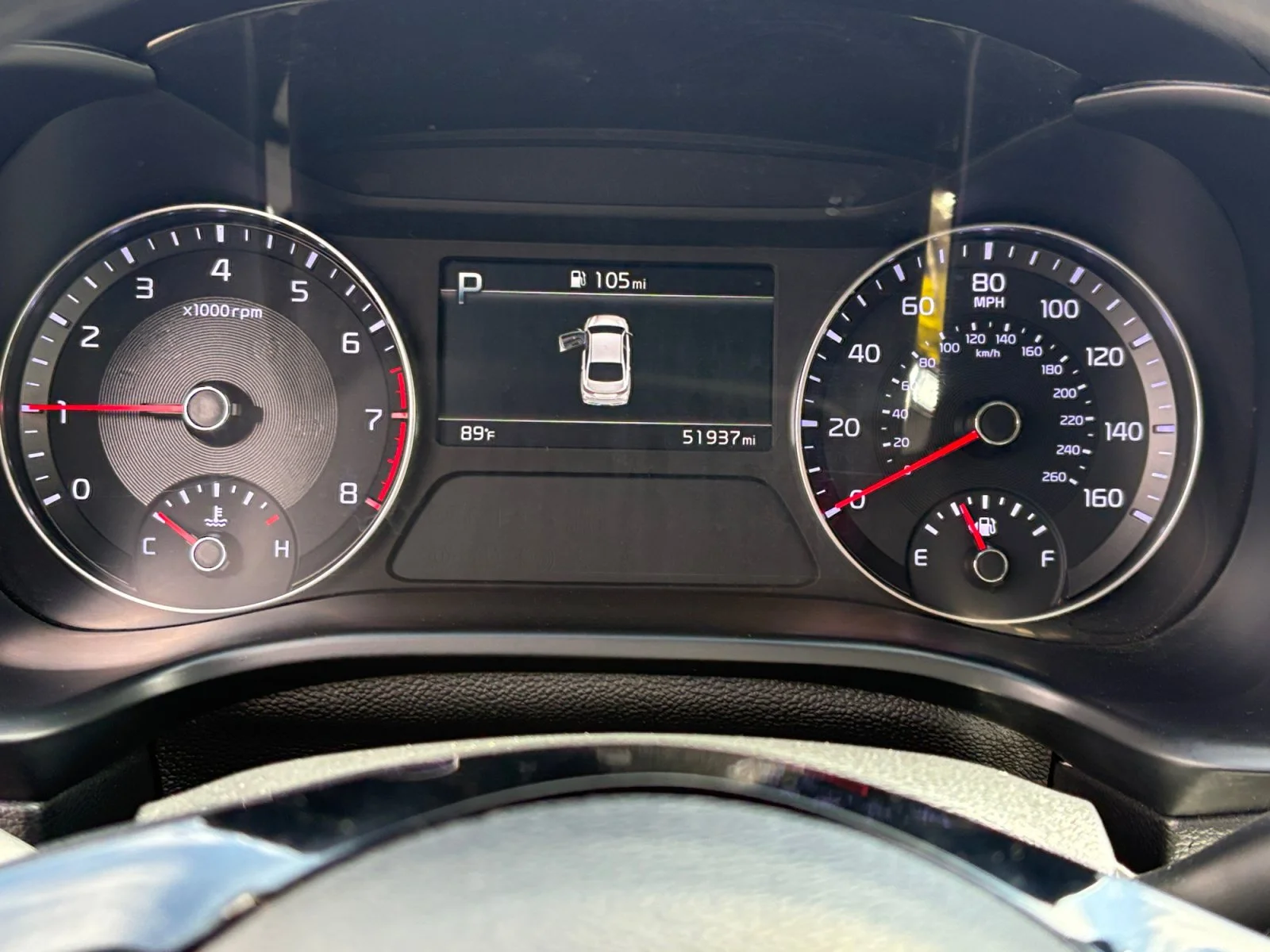 Used 2024 Currant Red Kia LXS image 16
