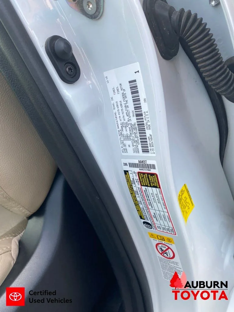 Certified Used 2019 White Toyota Limited image 33