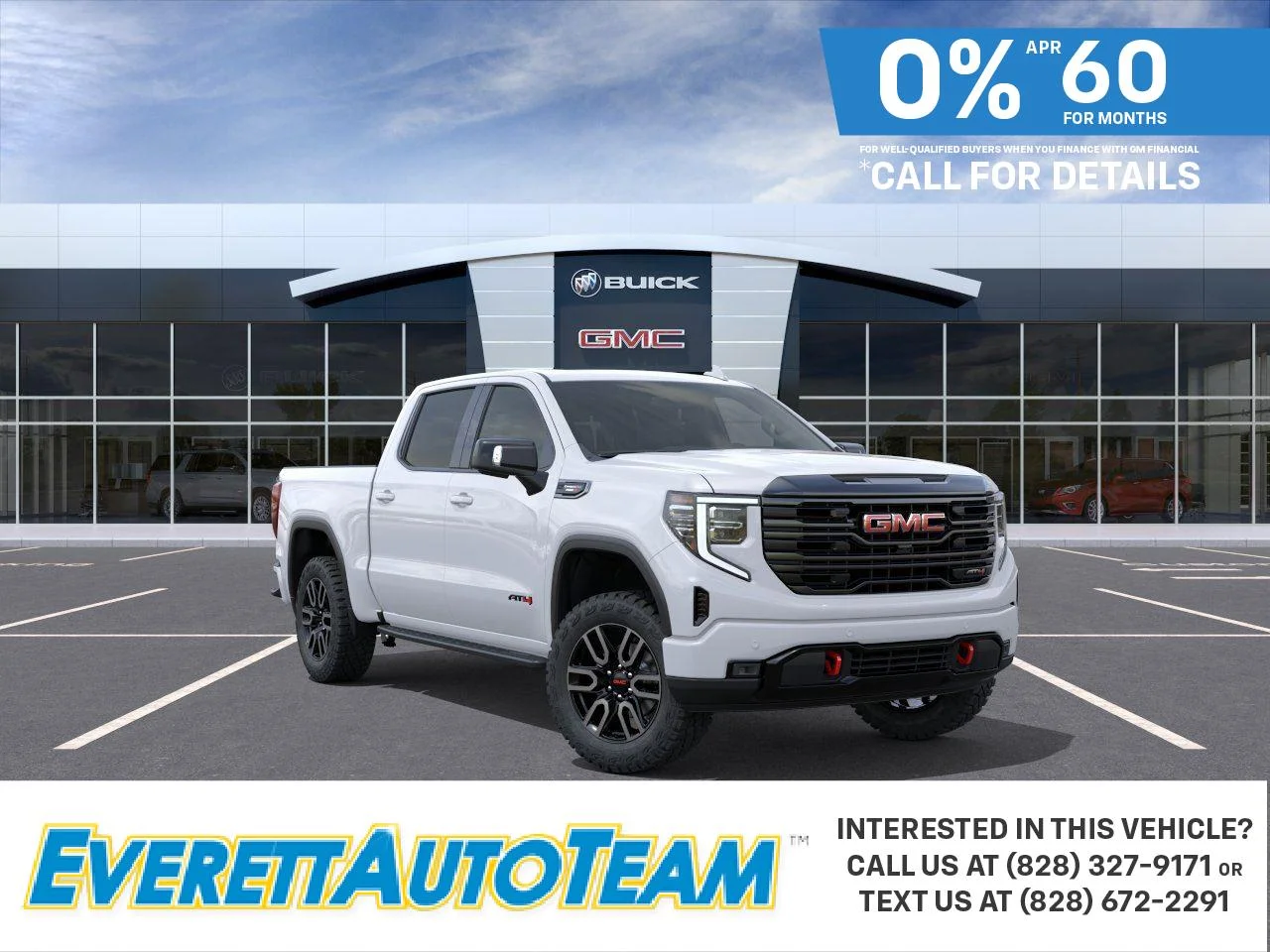 New 2026 Summit White GMC AT4 image 1
