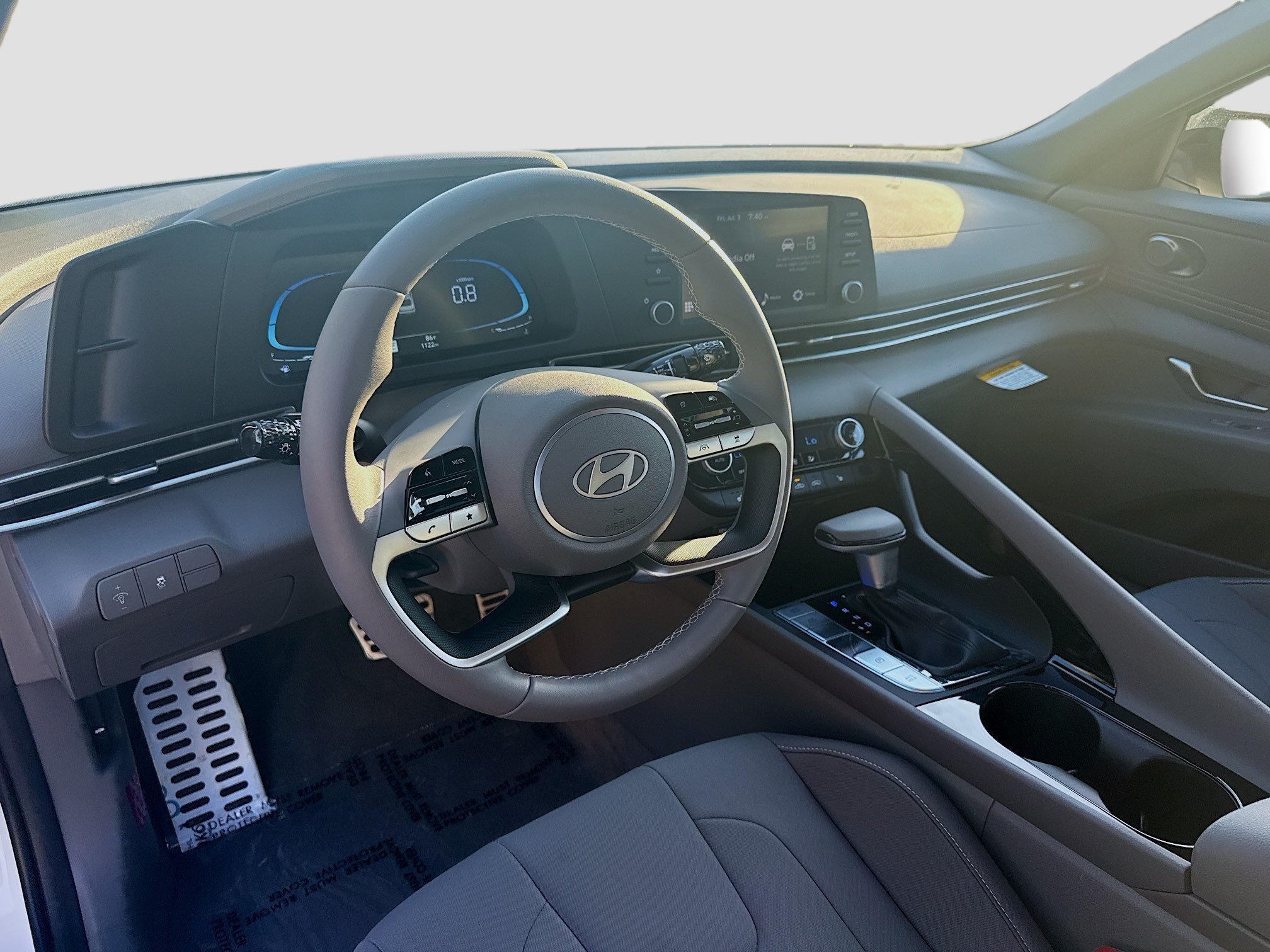Used 2026 Serenity White Hyundai SEL Sport Premium image 7