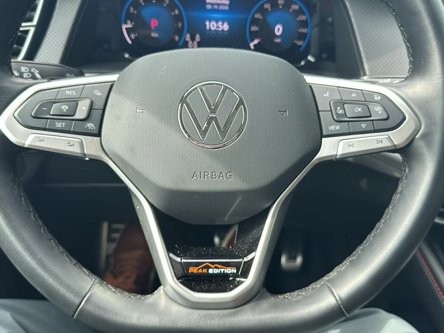 Used 2025 Avocado Green Pearl Volkswagen 2.0T Peak Edition image 10