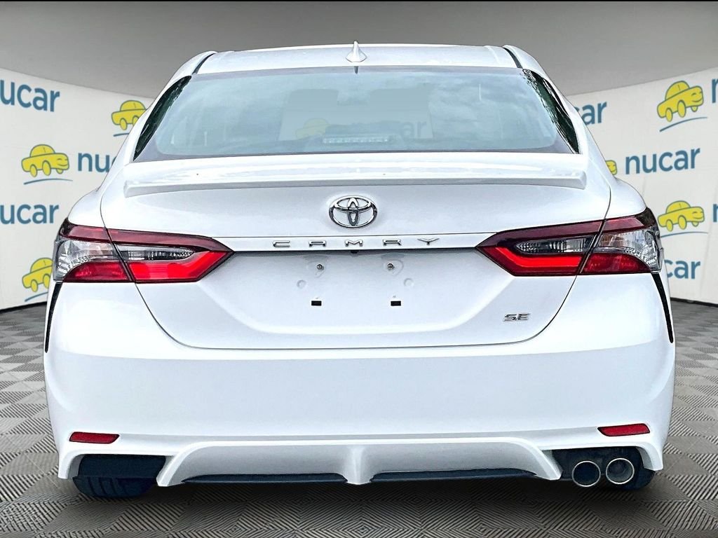 Used 2023 White Toyota SE image 4