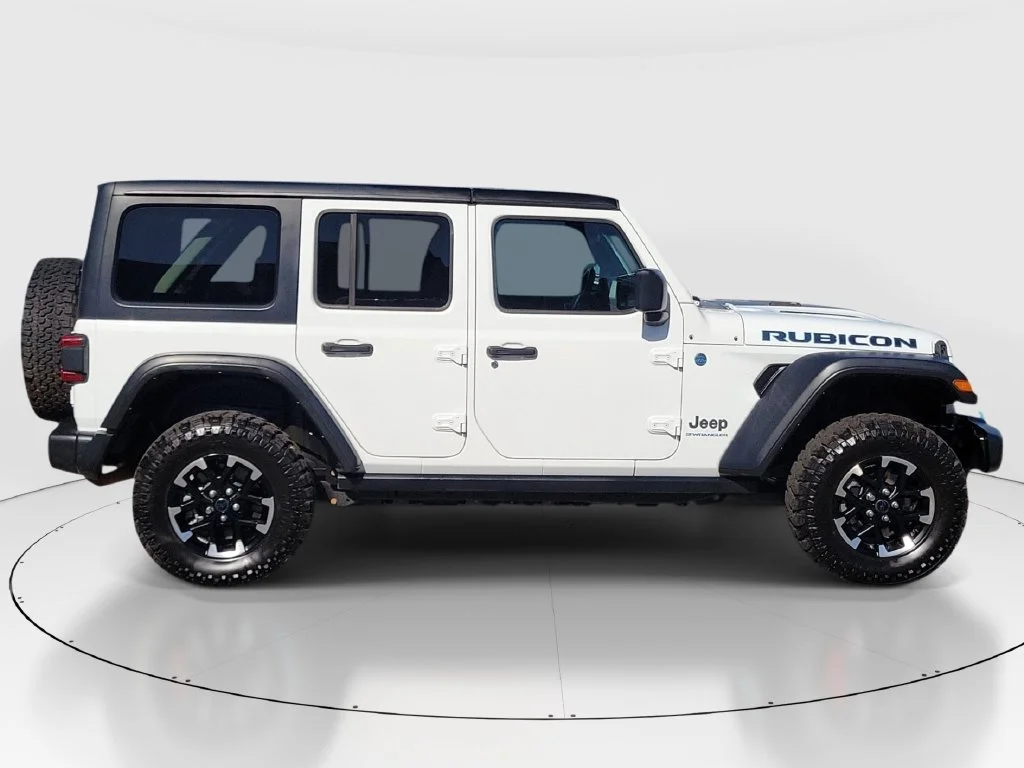 Used 2024 White Jeep Rubicon 4xe image 2