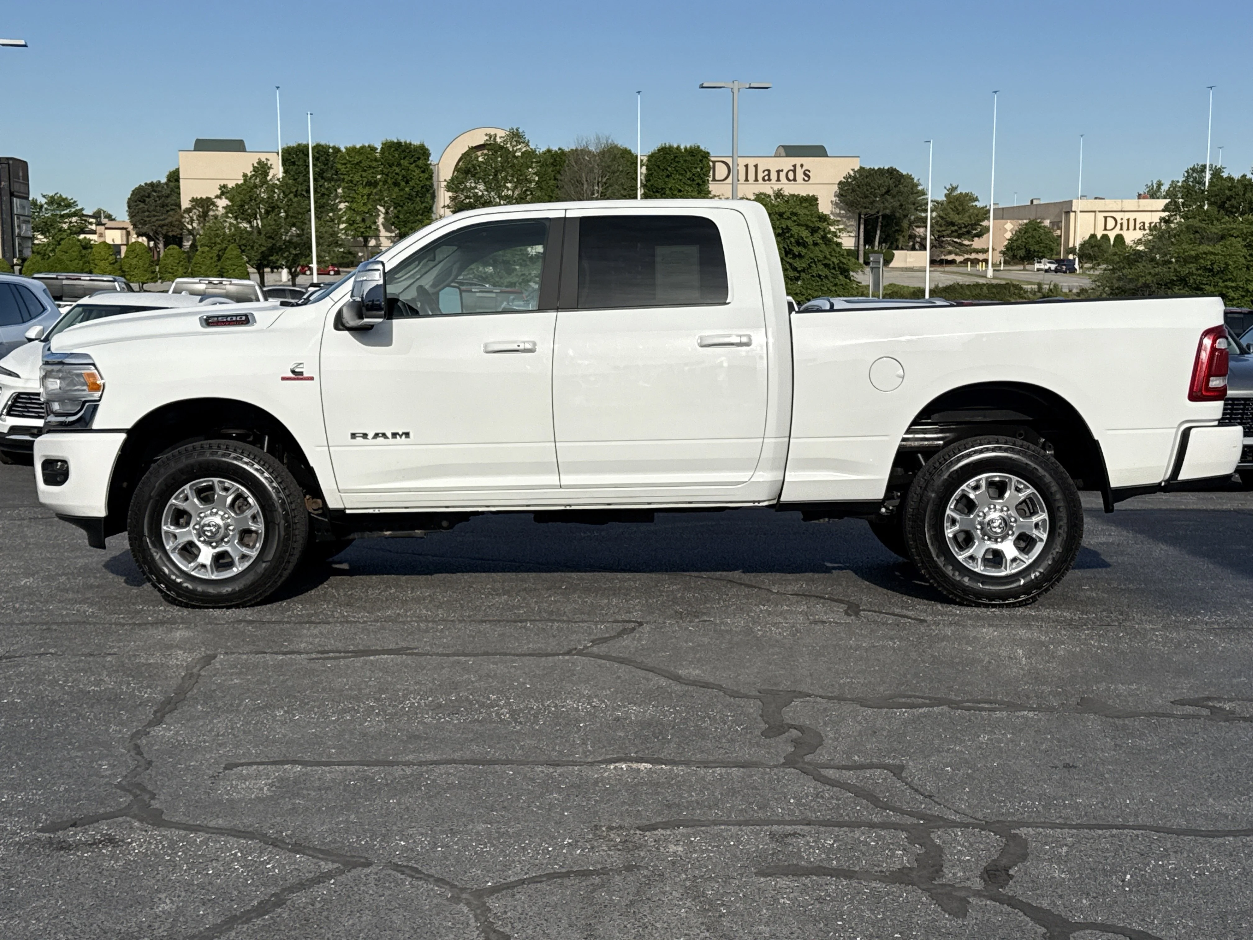 Used 2024 Bright White Clearcoat Ram Laramie 4WD image 12