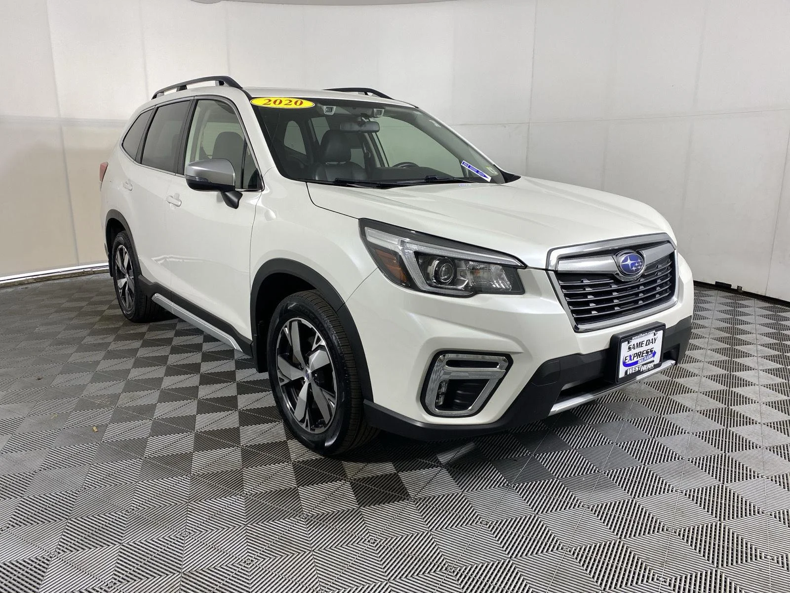 Used 2020 Crystal White Pearl Subaru Touring image 11