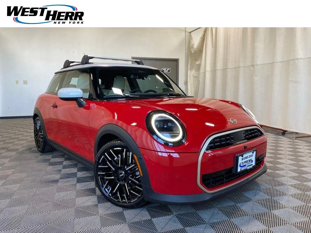 Used 2025 Chili Red MINI Iconic image 1