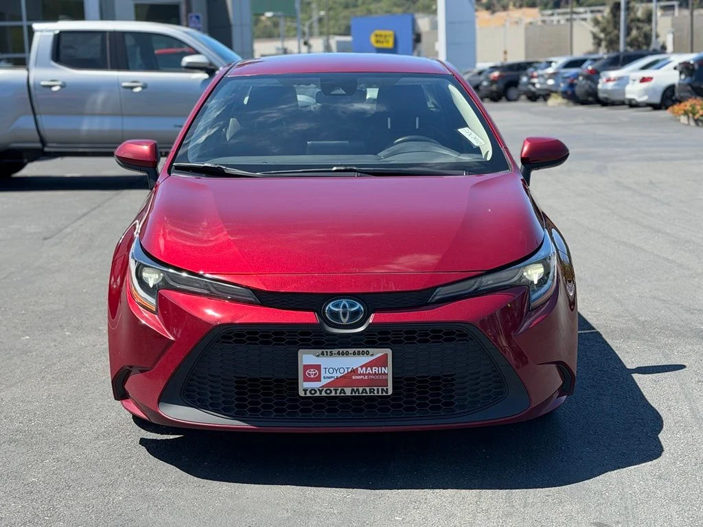 Certified Used 2022 Red Toyota LE image 10