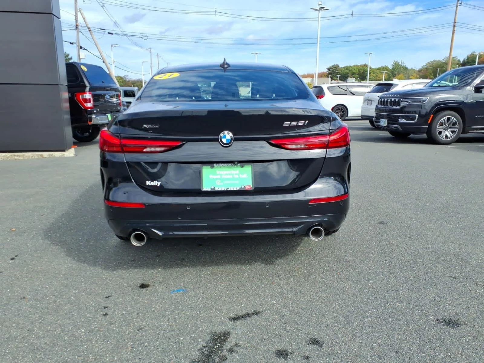 Certified Used 2021 Black Sapphire Metallic BMW 228i xDrive image 9