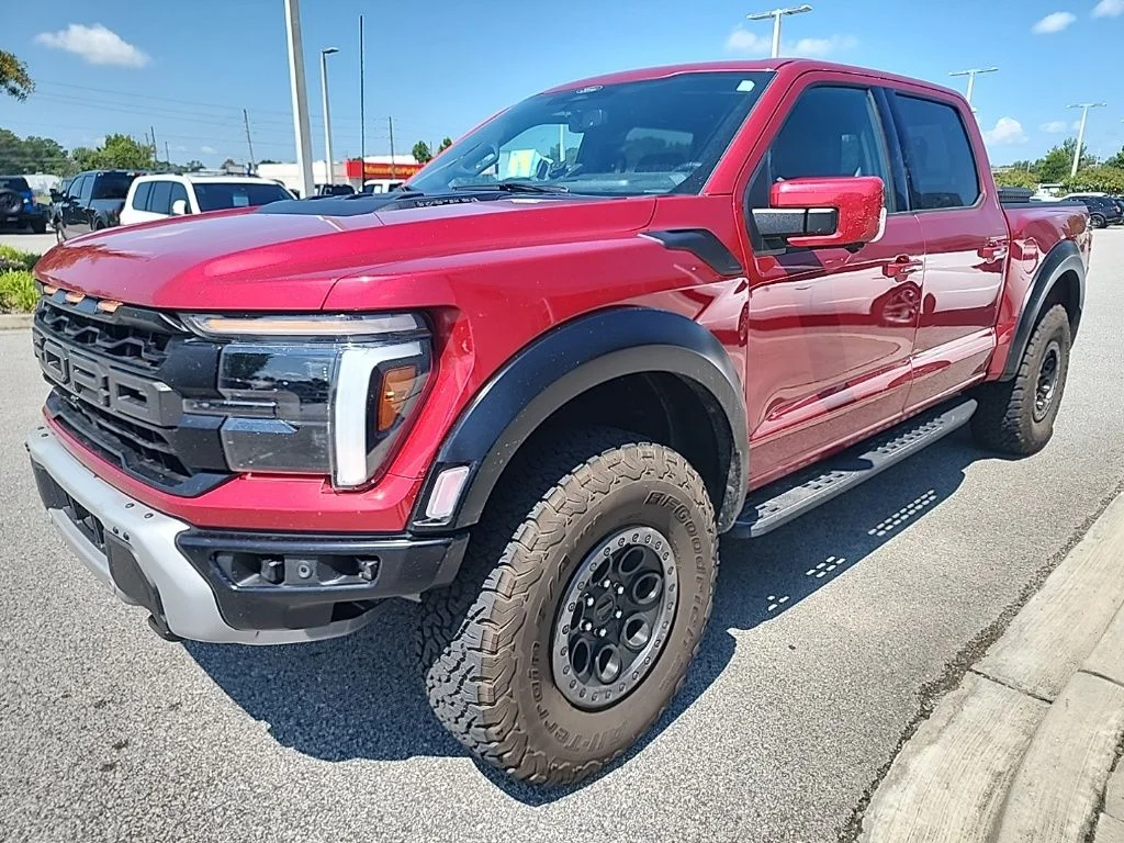 Used 2025 Red Ford Raptor image 3
