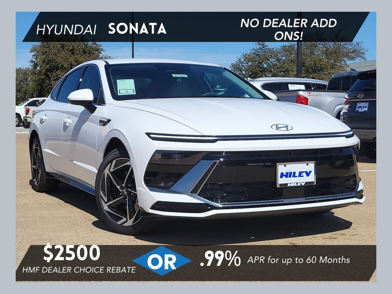 New 2026 Serenity White Hyundai SEL Sport image 1