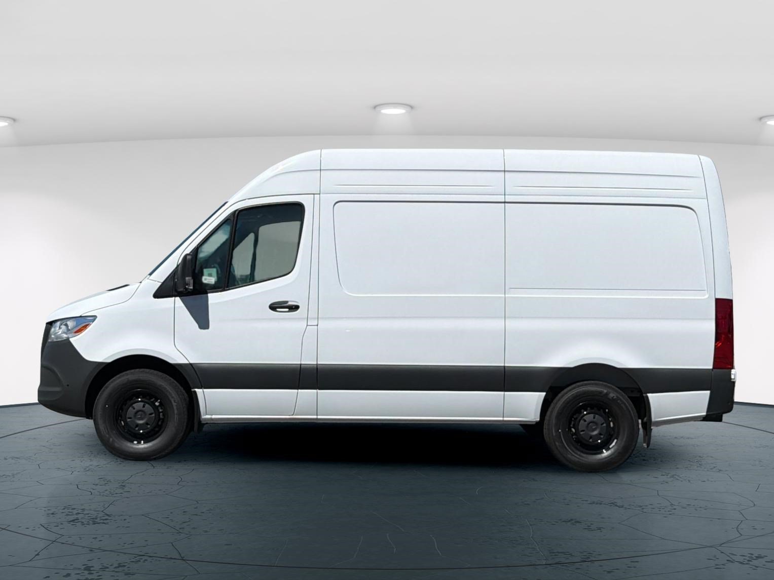 New 2026 Arctic White Mercedes-Benz 2500 High Roof SO Diesel 144 WB Ranger Shelving image 3