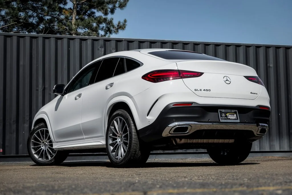 New 2026 Polar White Mercedes-Benz GLE 450 Coupe image 2