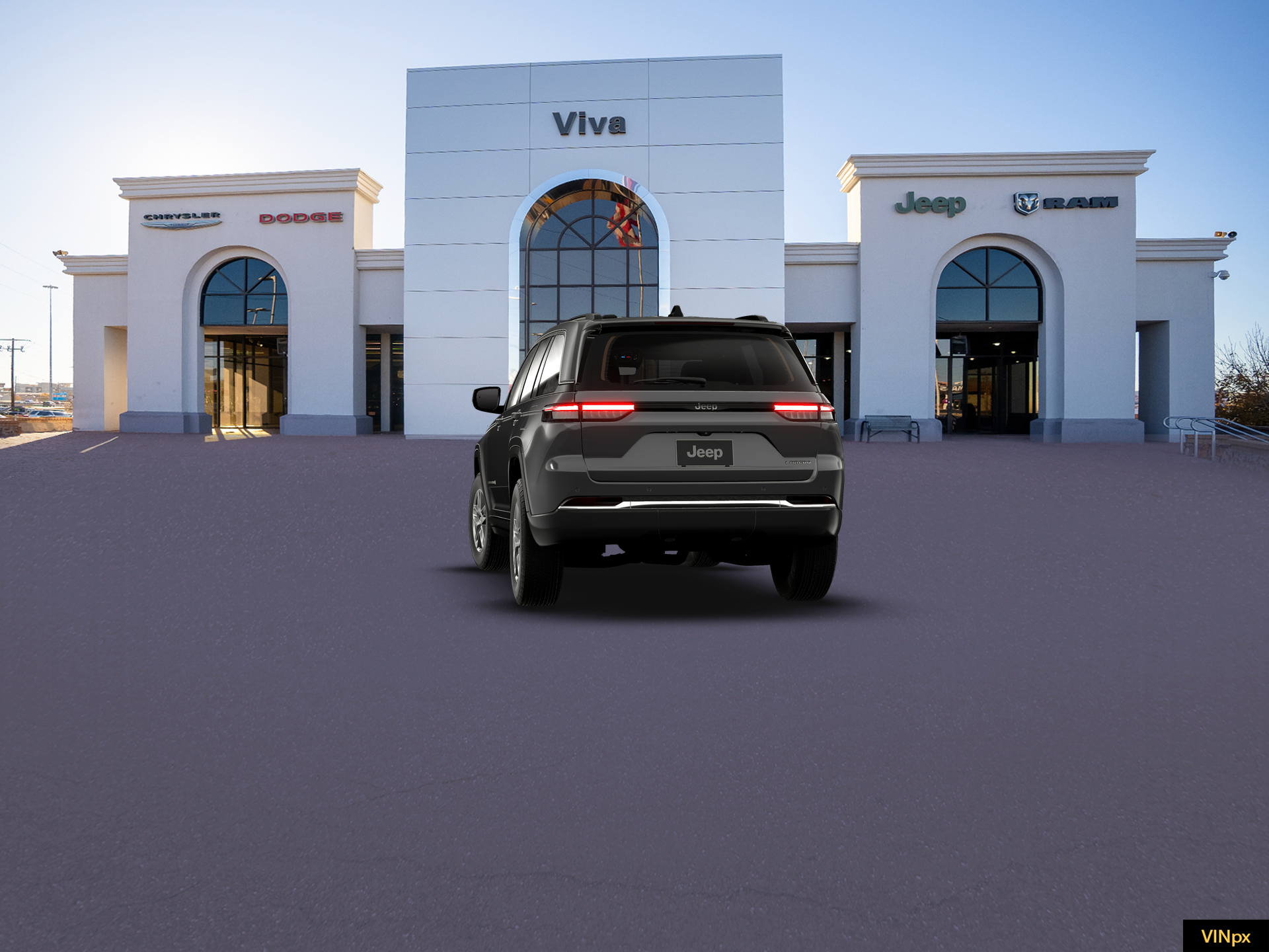 New 2026 Baltic Gray Metallic Clear-Coat Exterior Paint Jeep Laredo image 13