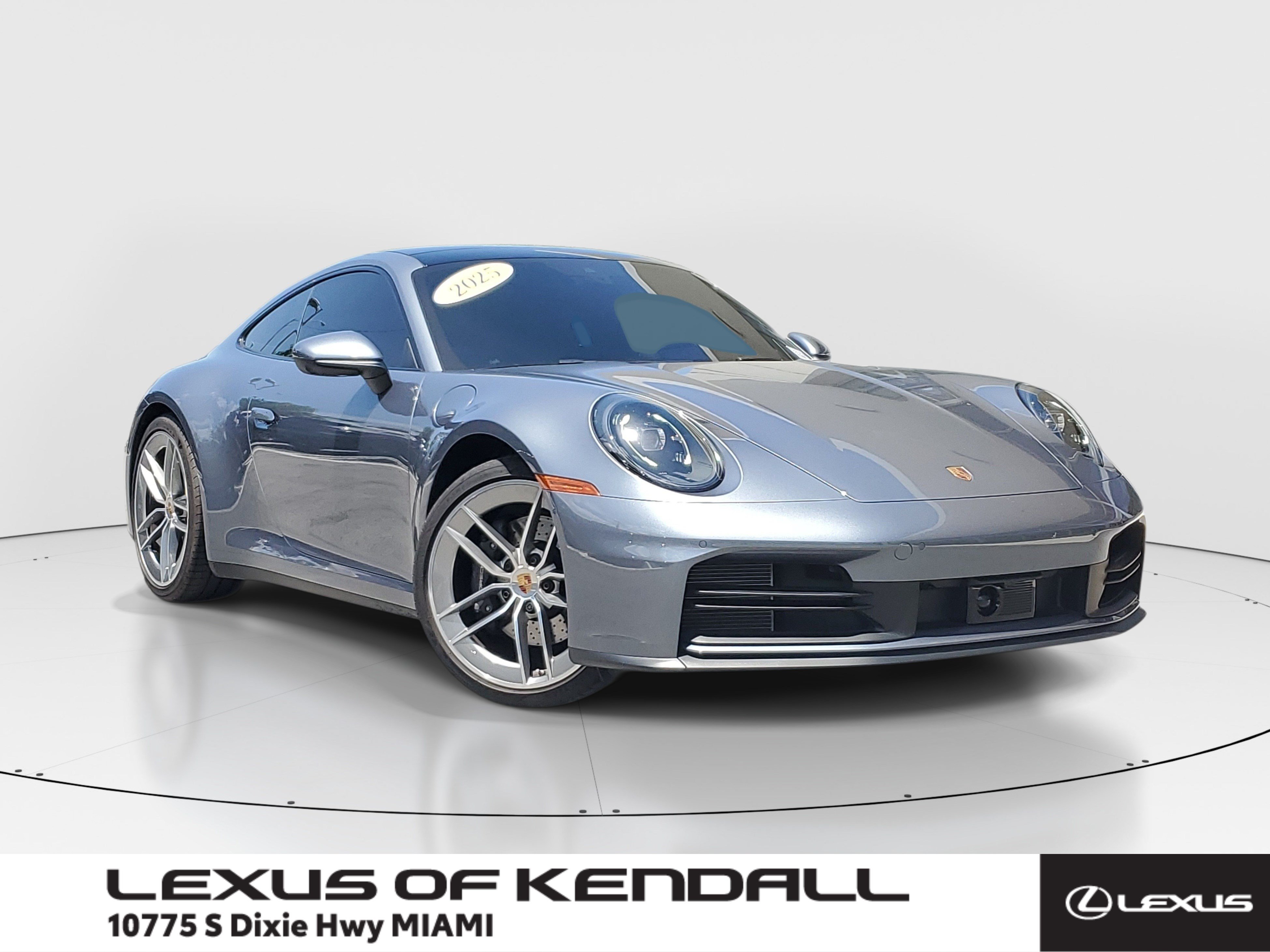 Used 2025 Arctic Grey Porsche Carrera image 1