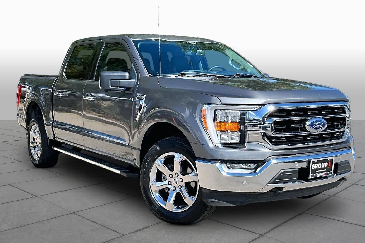 Used 2022 Carbonized Gray Ford XLT image 3
