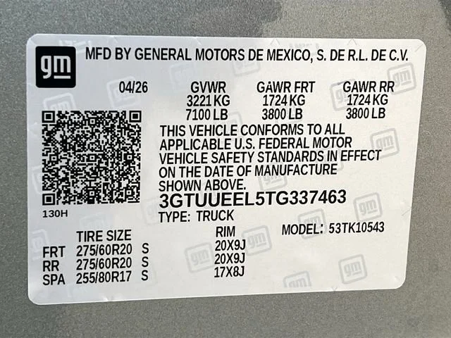 2026 GMC Sierra 1500 AT4 - Photo 20