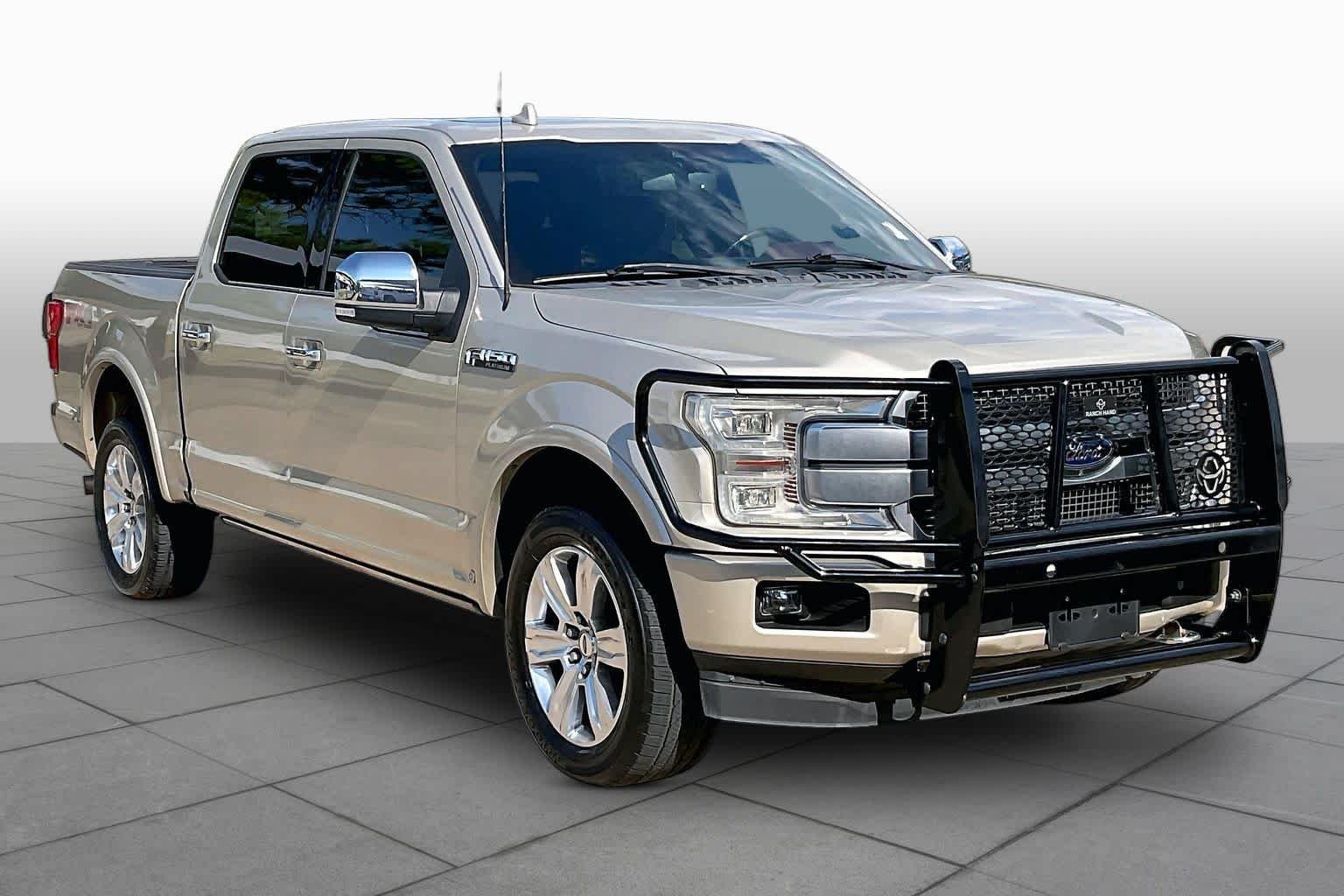 Used 2018 White Gold Ford Platinum image 3