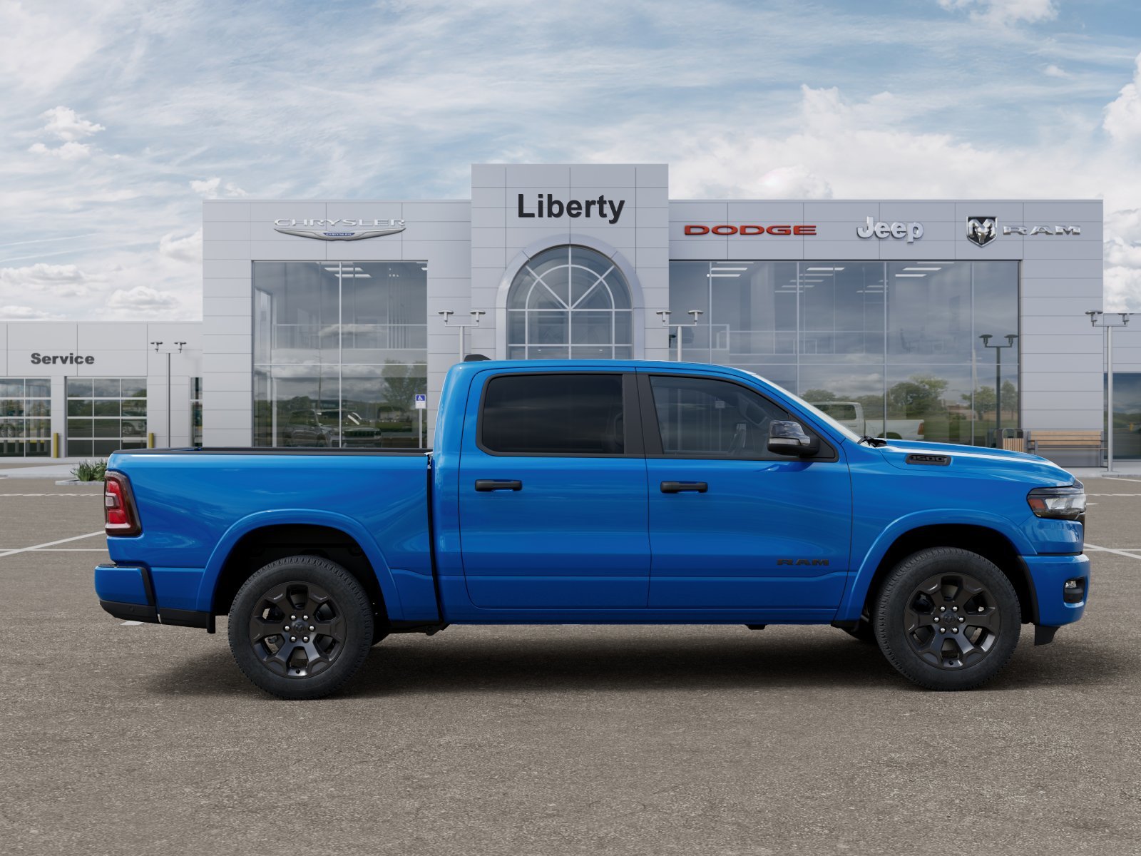 New 2026 Hydro Blue Pearlcoat RAM Big Horn/Lone Star image 53