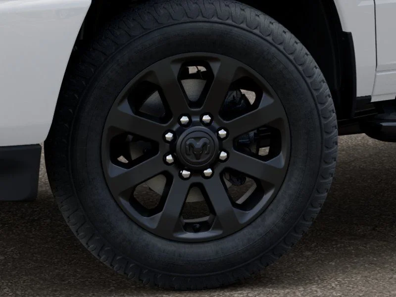 New 2026 Bright White Clear-Coat Exterior Paint RAM Laramie image 8