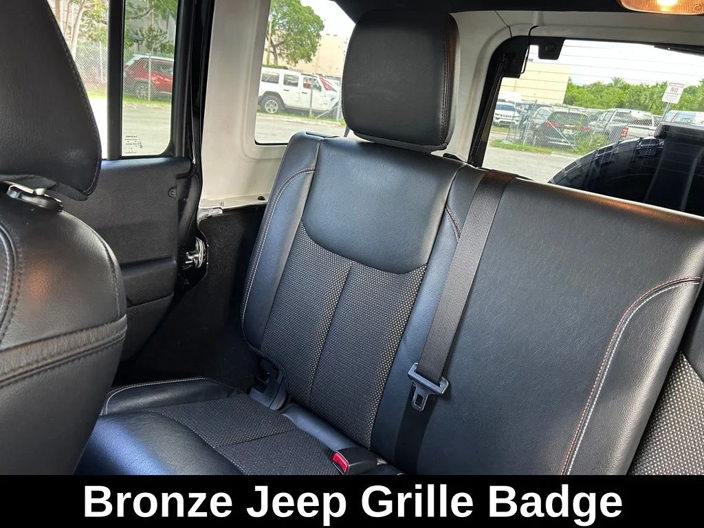Certified Used 2017 Black Jeep Unlimited Sahara image 14