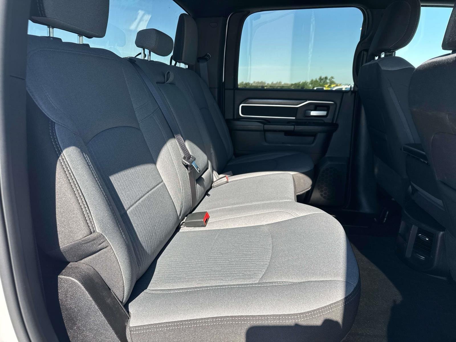 Used 2024 Bright White Clearcoat Ram Big Horn image 8
