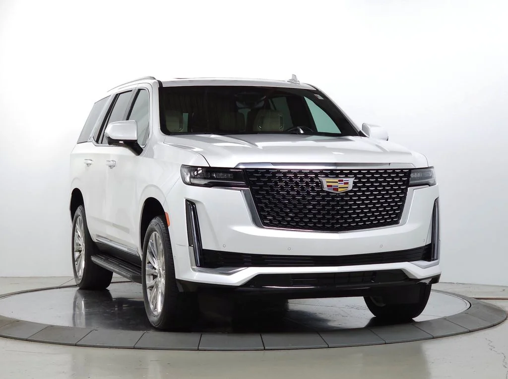 Used 2024 White Cadillac Premium Luxury image 10