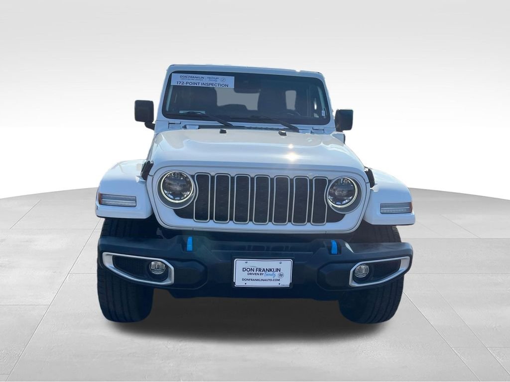 Used 2024 White Jeep Sahara 4xe image 8