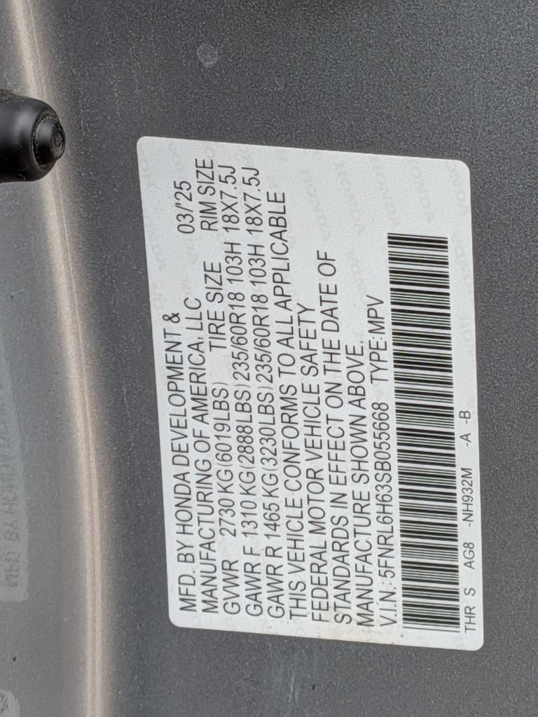 Used 2025 Silver Honda EX-L image 43