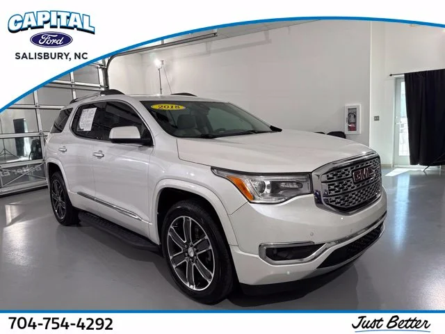 Used 2018 White GMC Denali image 1
