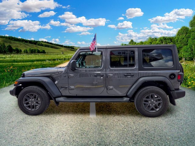 Certified Used 2024 Gray Jeep Sport S image 3