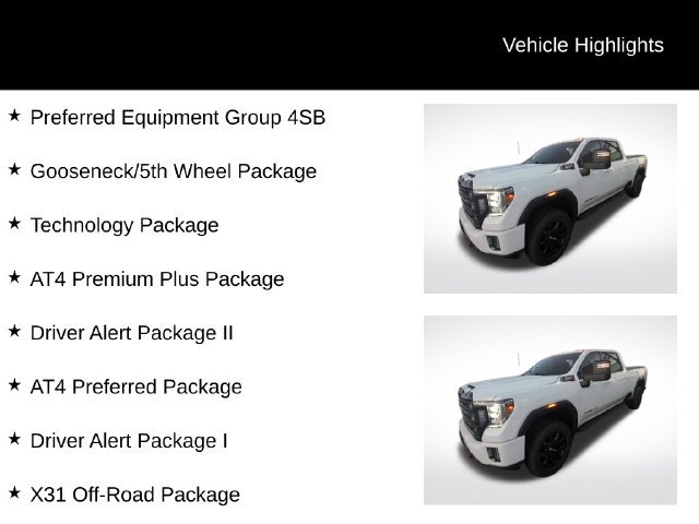 Used 2021 Summit White GMC AT4 image 8