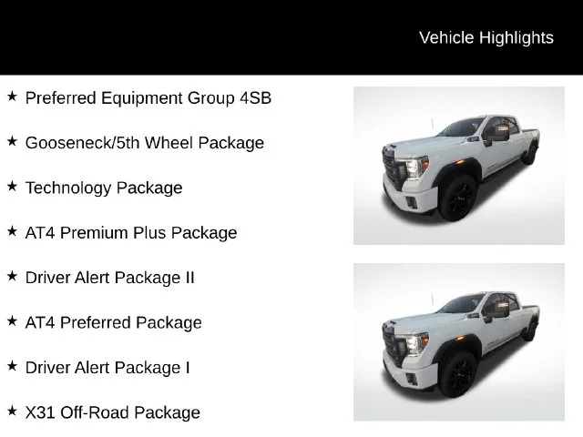 Used 2021 White GMC AT4 image 8