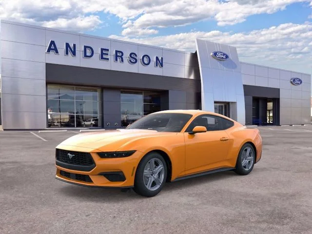 New 2026 Orange Ford EcoBoost Premium image 1