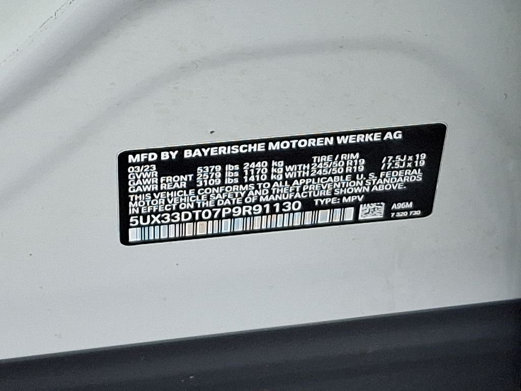 Certified Used 2023 White Metallic BMW xDrive30i image 29