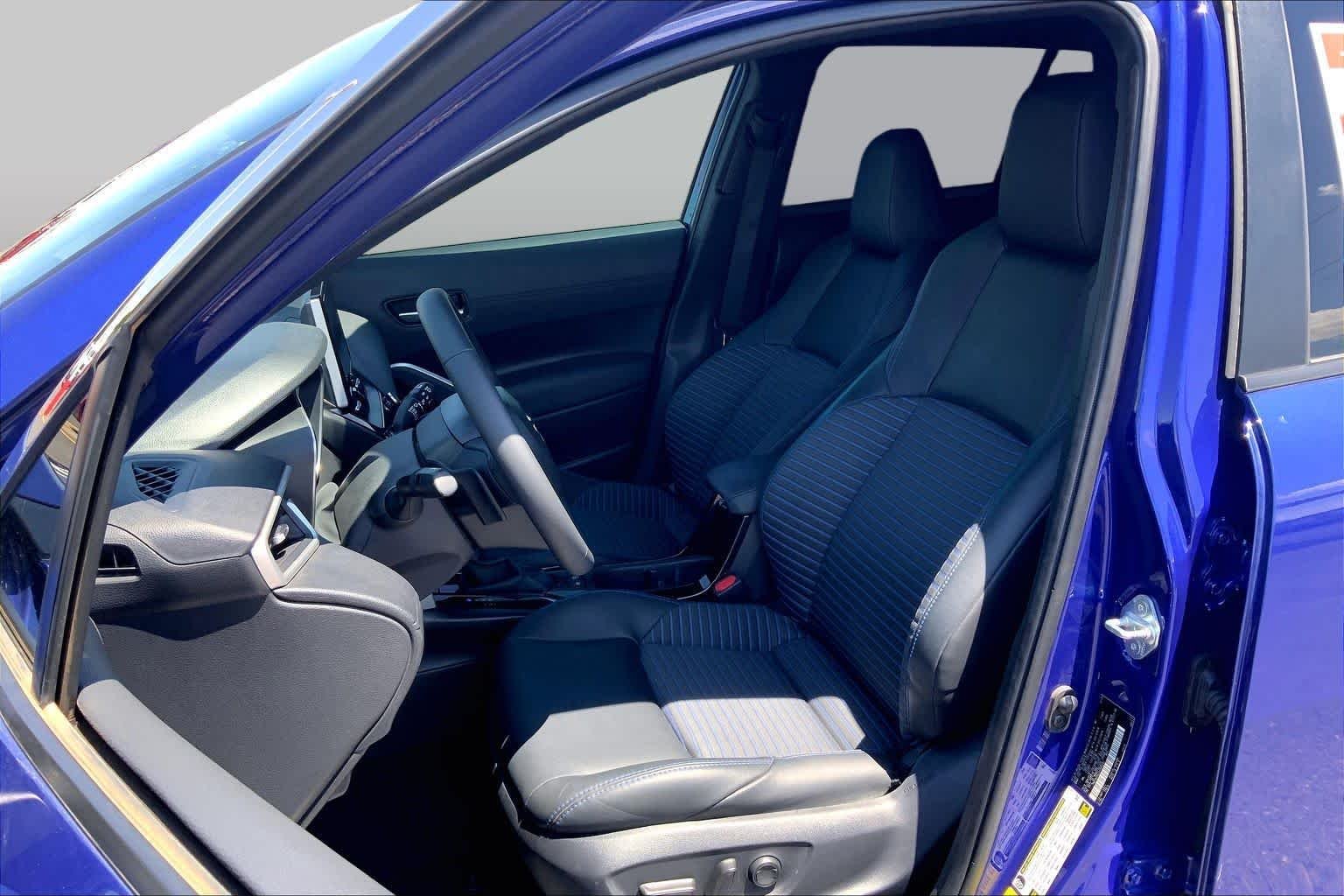 Used 2025 Blue Crush Metallic Toyota Hybrid XSE image 8