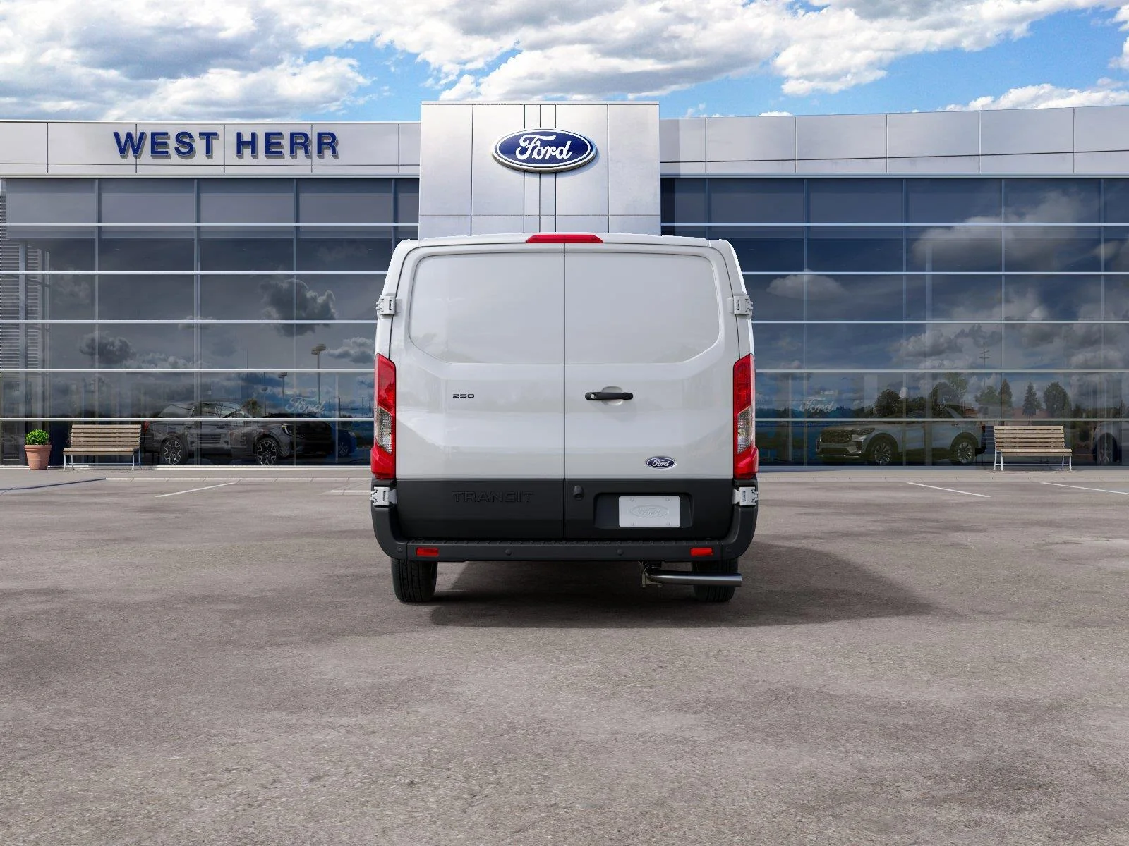 New 2027 Oxford White Ford Cargo Van image 5