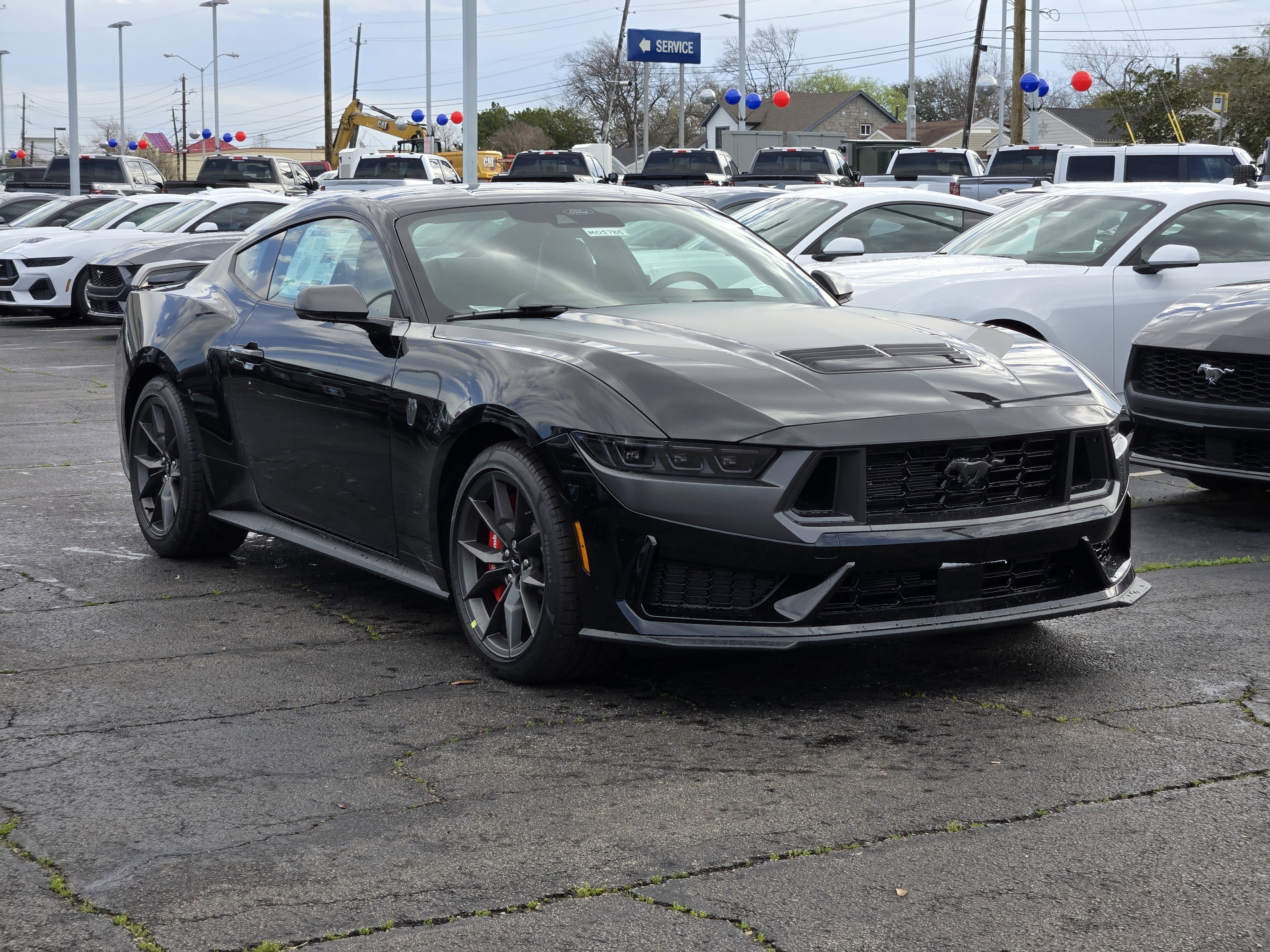 New 2026 Shadow Black Ford Dark Horse Premium image 2