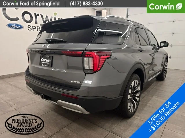 New 2026 Carbonized Gray Metallic Ford Platinum™ image 8