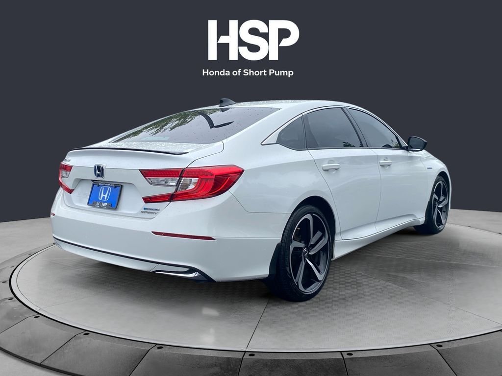 Used 2022 Platinum White Pearl Honda Sport image 5