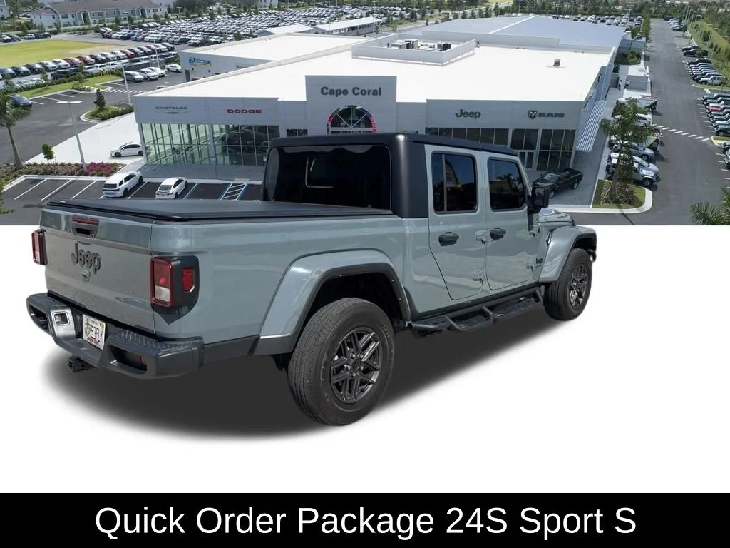 Certified Used 2024 Gray Jeep Sport S image 3