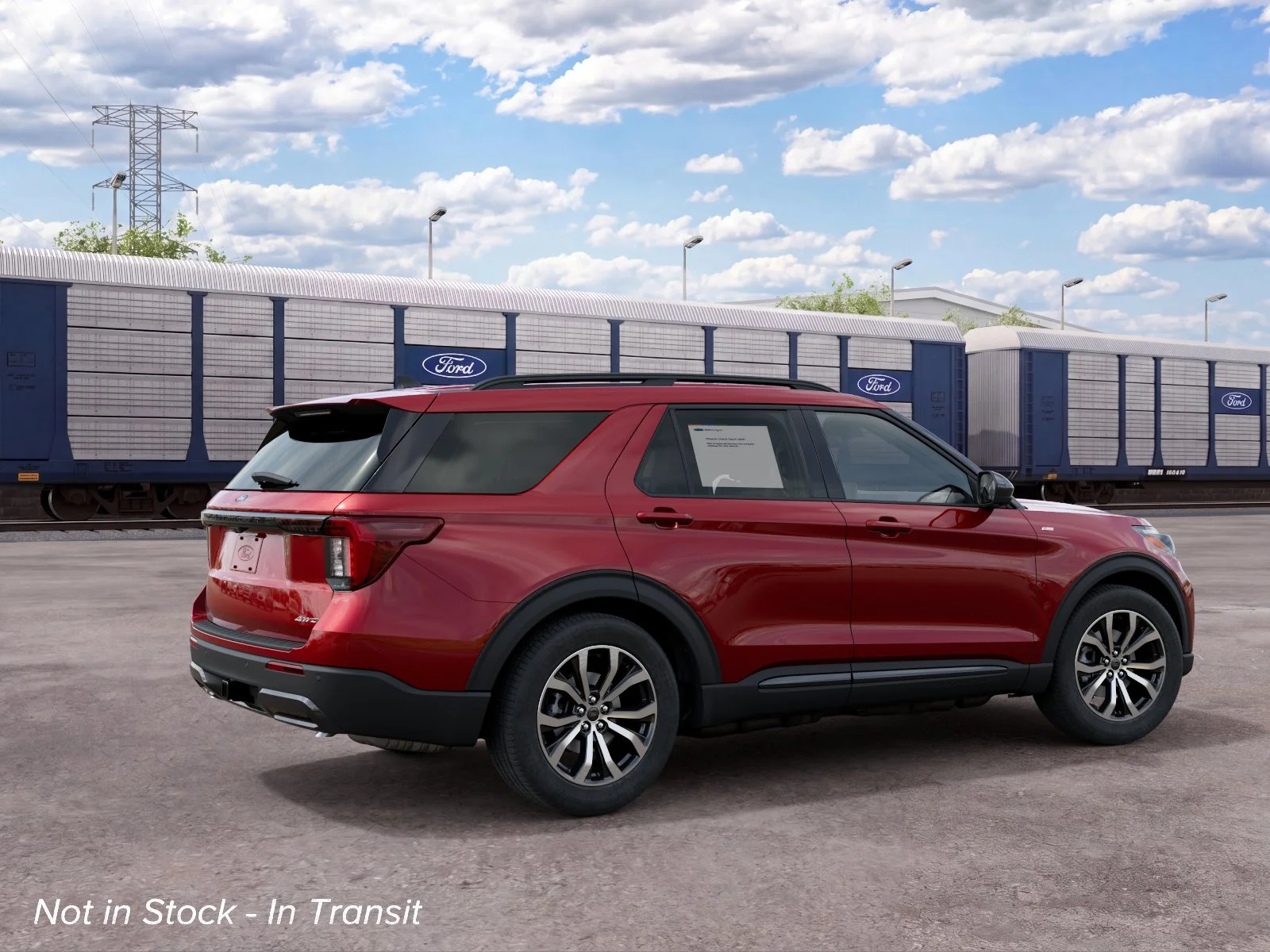 New 2027 Ruby Red Metallic Tinted Clearcoat Ford ST-Line image 6