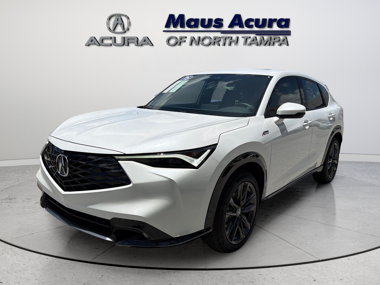 Certified Used 2025 Platinum White Acura A-Spec Package image 8