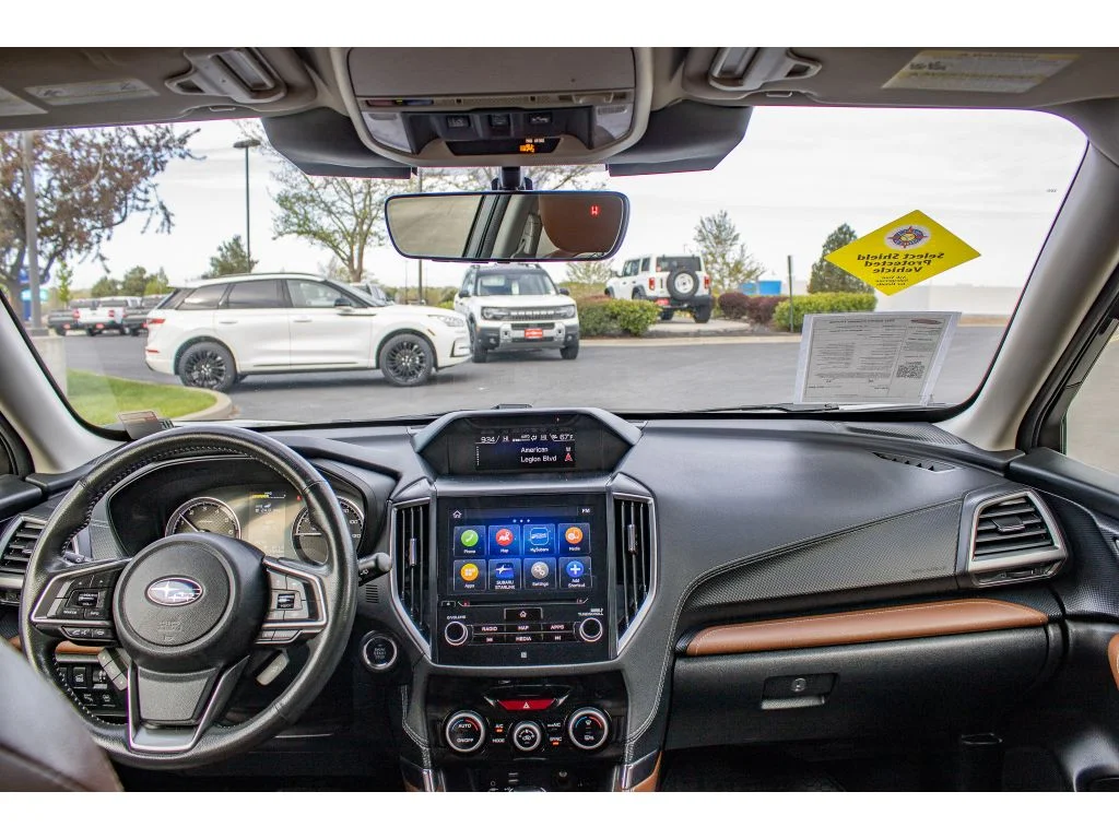 Used 2022 Magnetite Gray Metallic Subaru Touring image 21