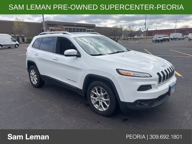 Used 2014 Jeep Cherokee Latitude with VIN 1C4PJLCS0EW261434 for sale in Peoria, IL